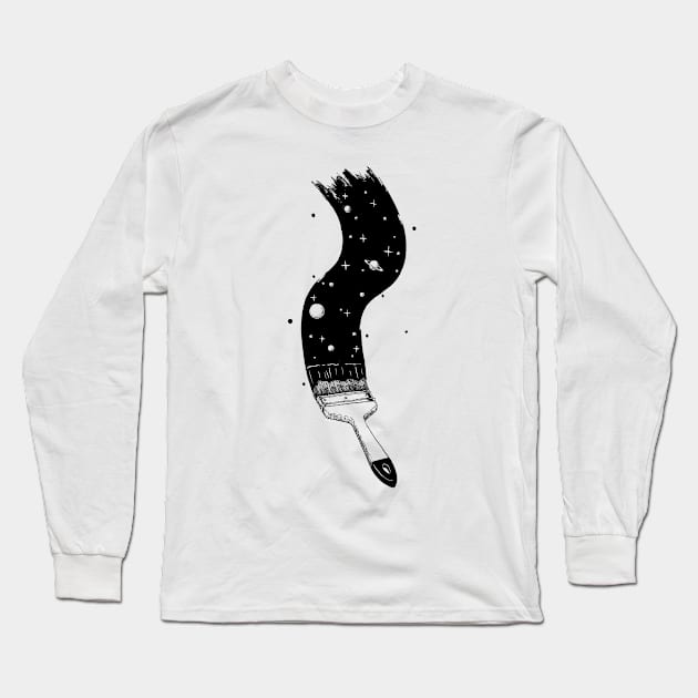 brush Long Sleeve T-Shirt by rudoi